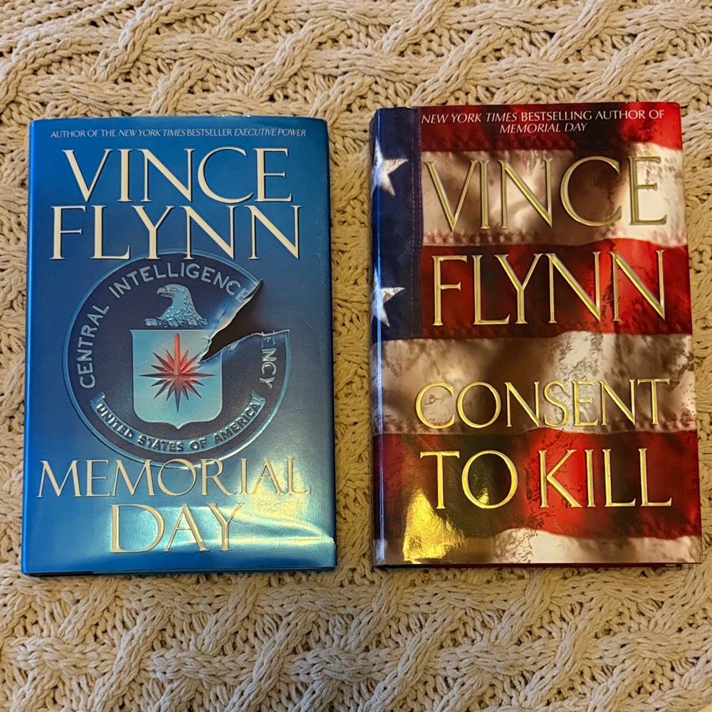 Vince Flynn Hardcover Book Bundle